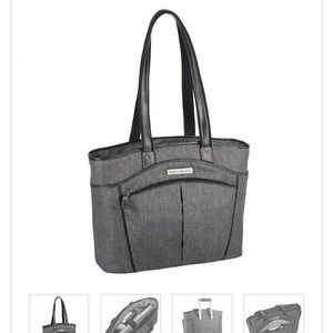 15.6" Reed Laptop Handbag - Charcoal